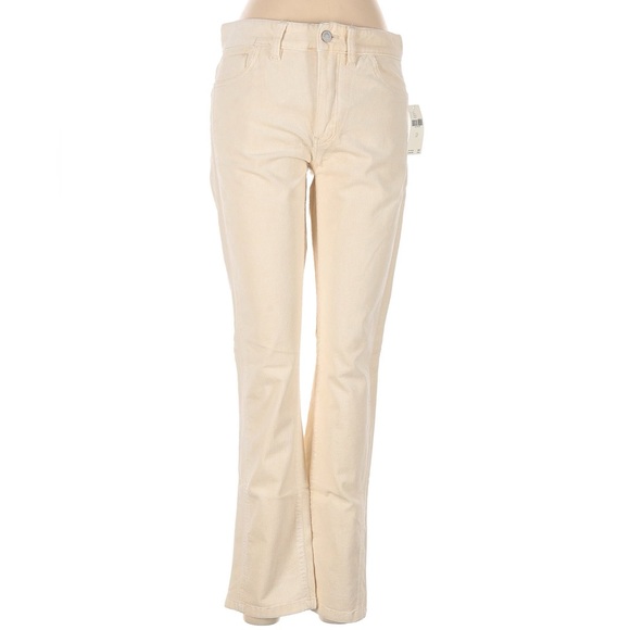 Pilcro | The Slim Boyfriend Corduroy Jeans | NWT Cream 27 - Picture 3 of 16